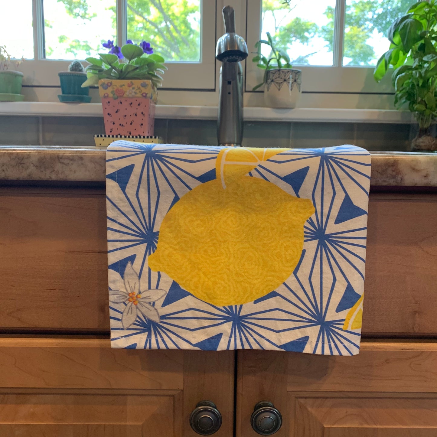 Lemons Tea Towel