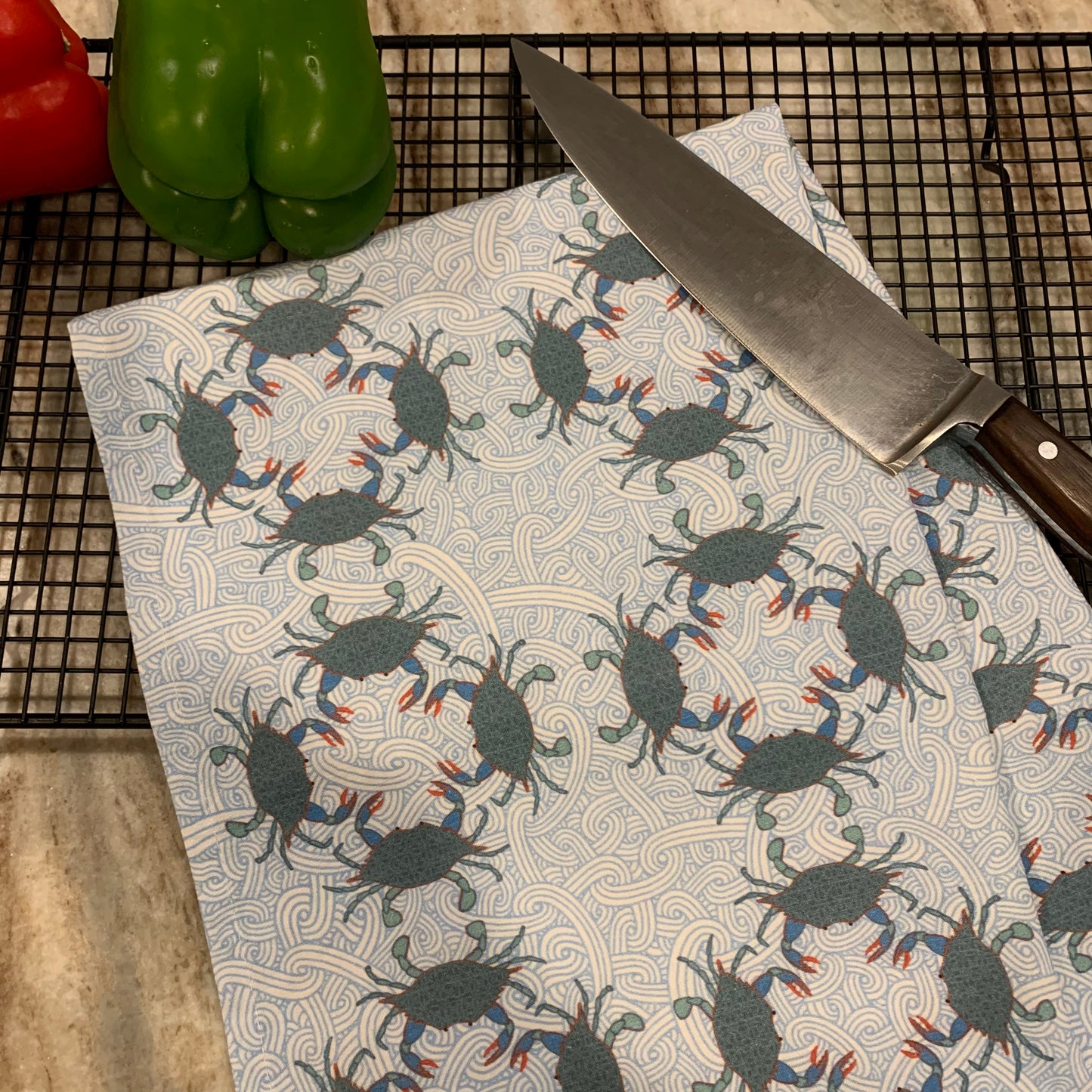 Gift Pack #5 - Maryland Tea Towel + Blue Crab Tea Towel