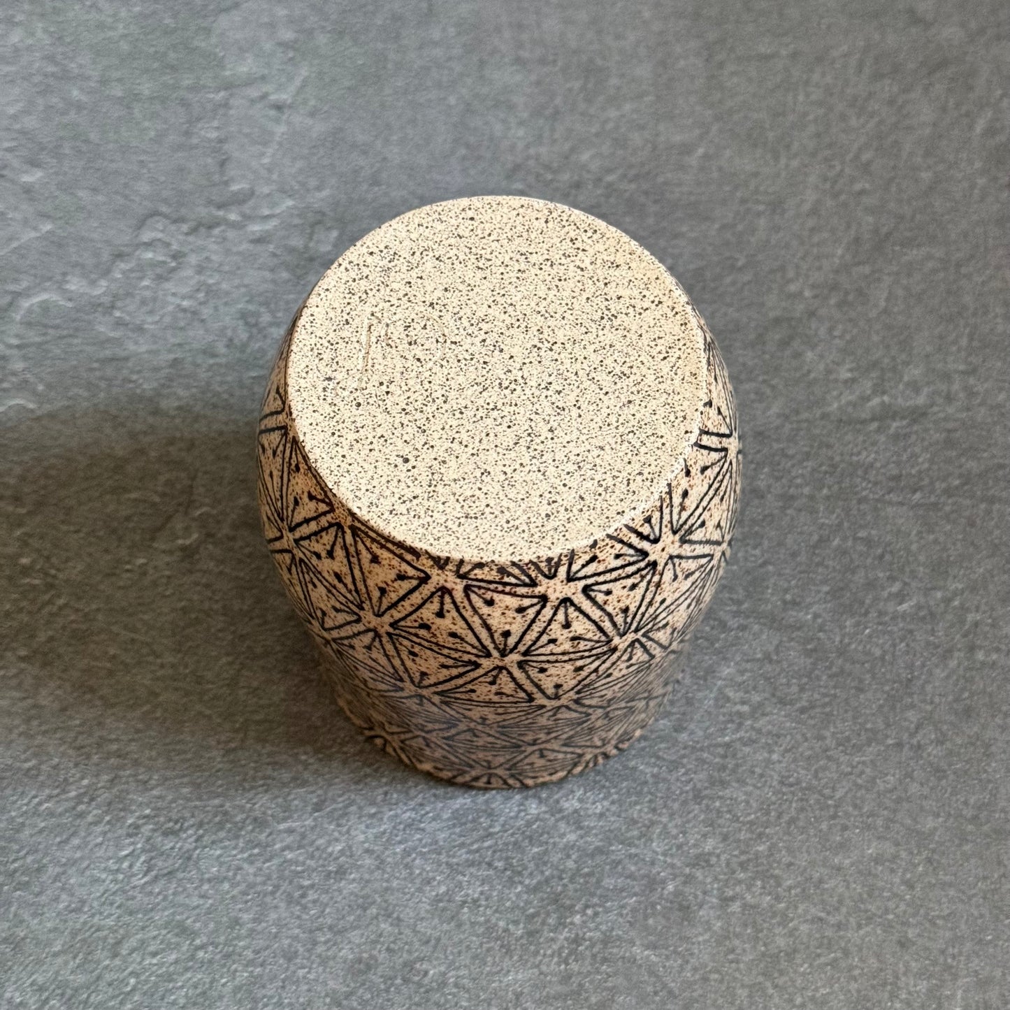 Dark Blue Tangled Cup