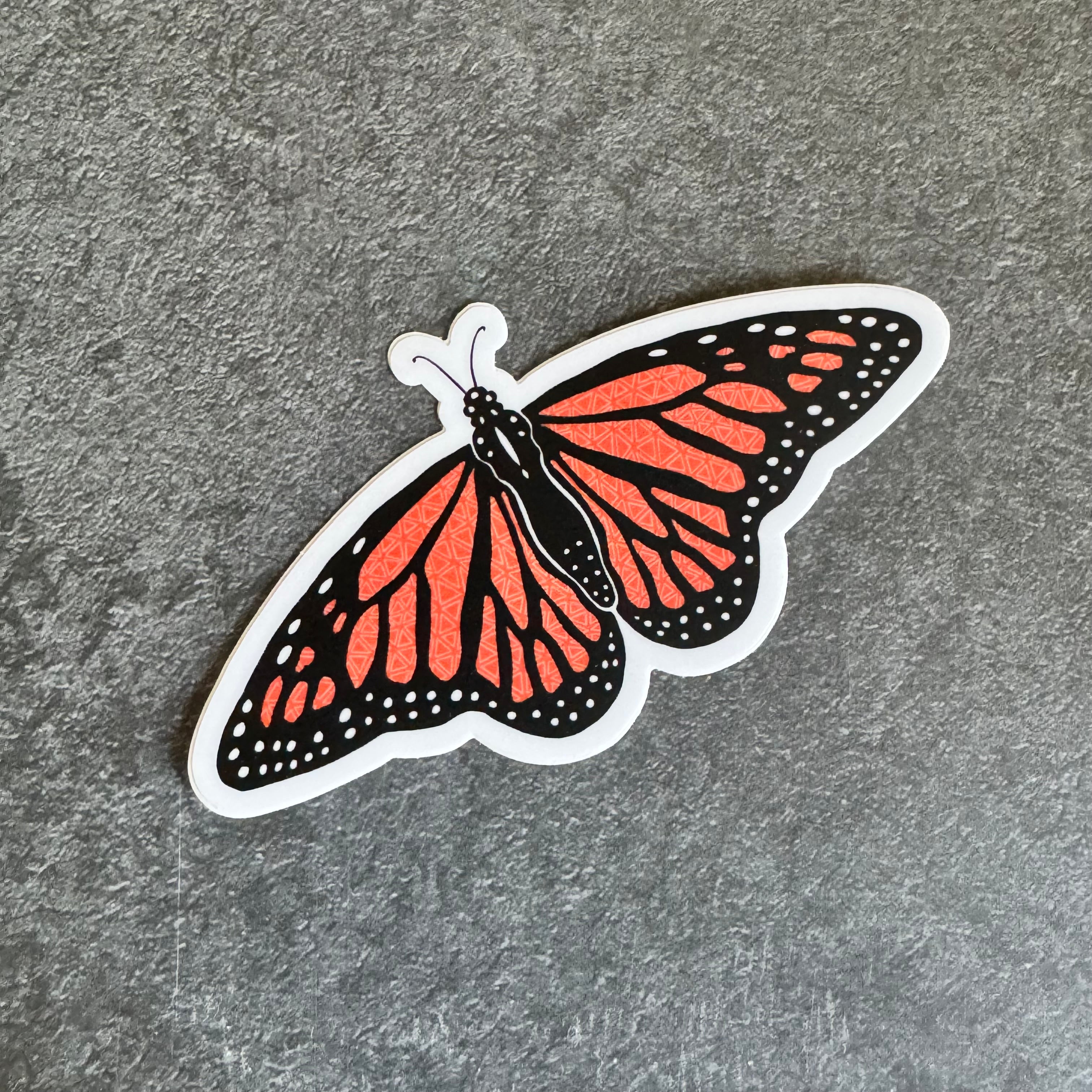 Monarch Butterfly Sticker – Turning True Studios