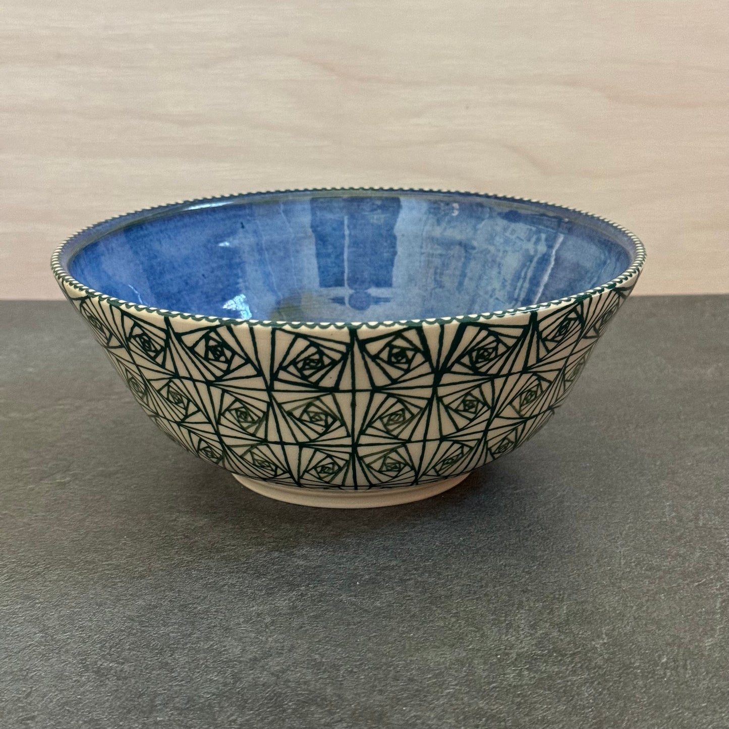 Blue and Green Bowl