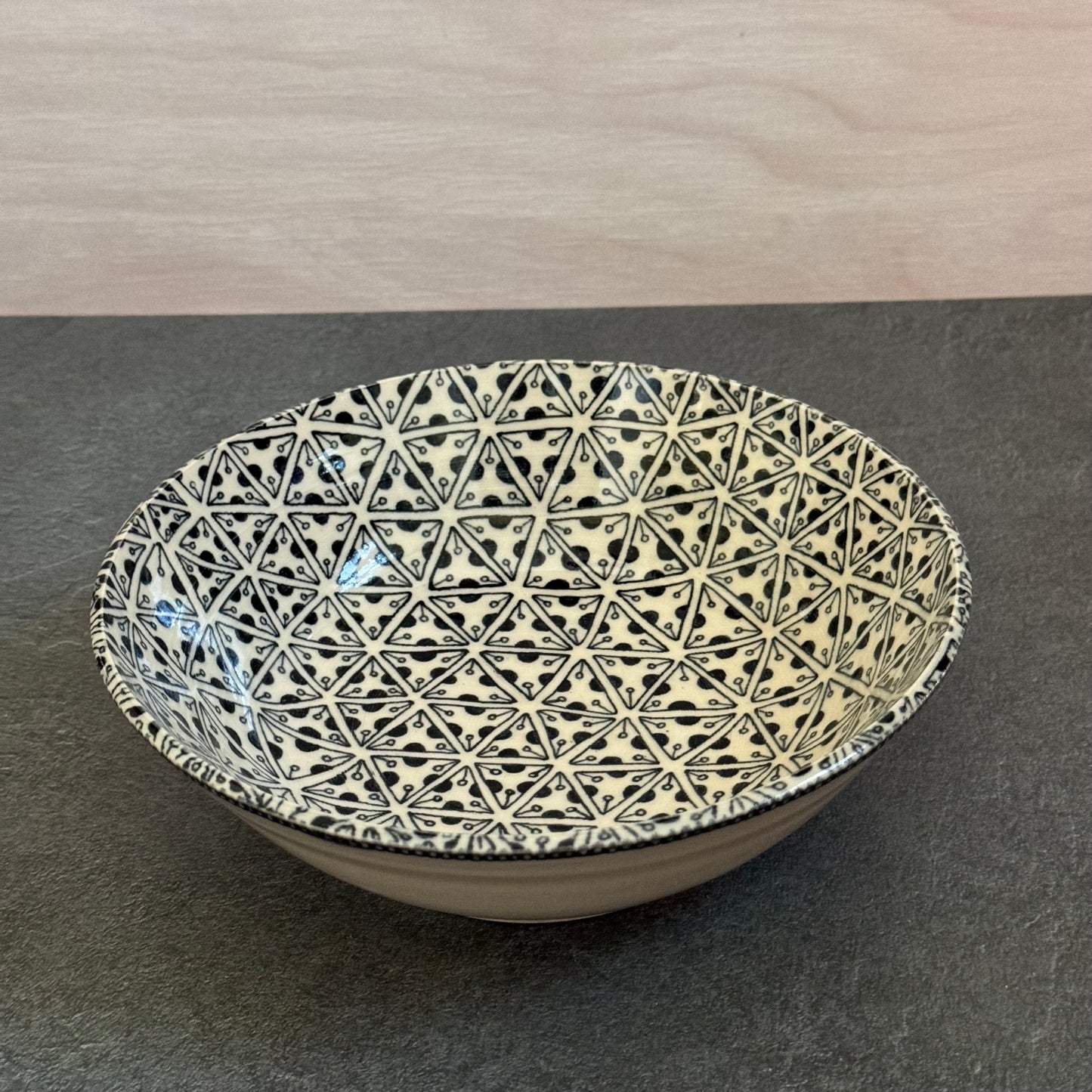 Tangled Triangles Bowl