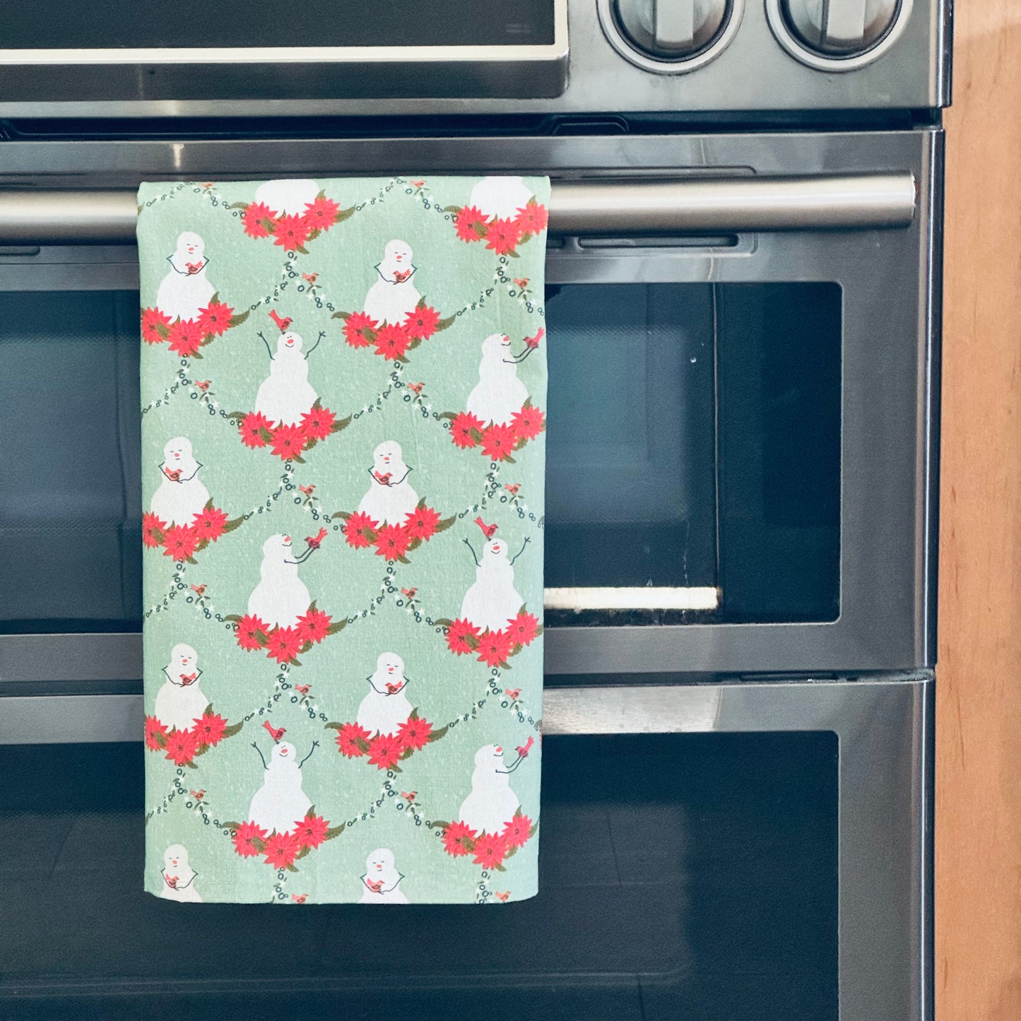 Snow Friends Tea Towel