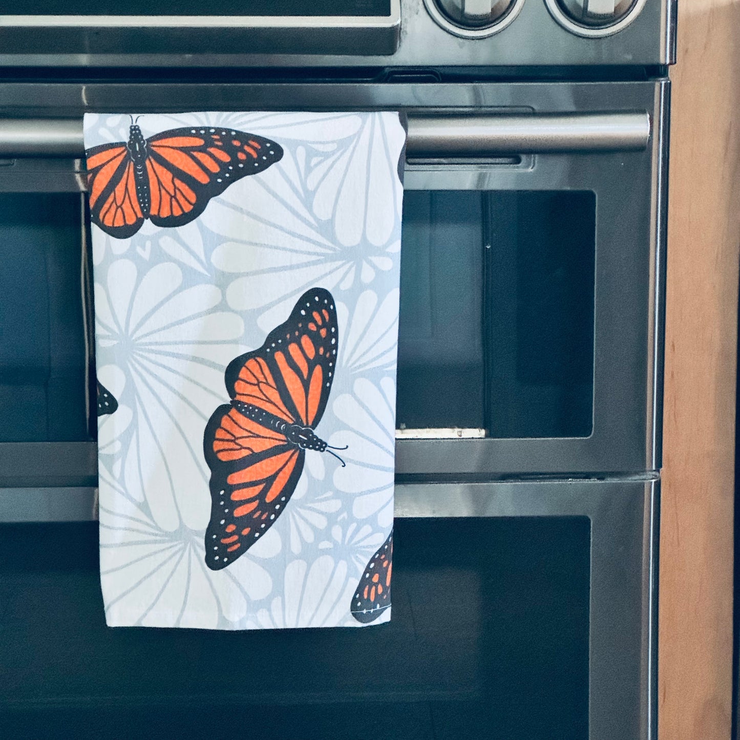 Monarch Butterfly Tea Towel