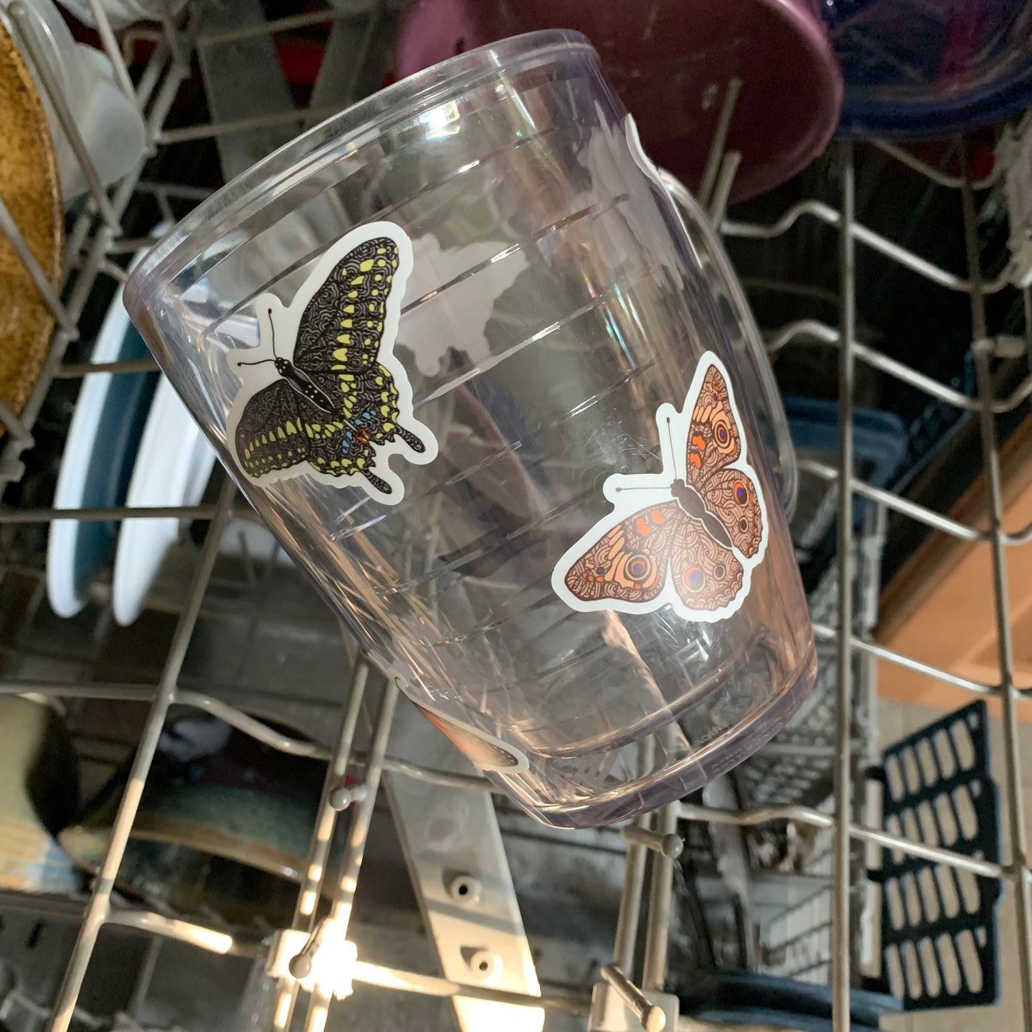 Monarch Butterfly Sticker