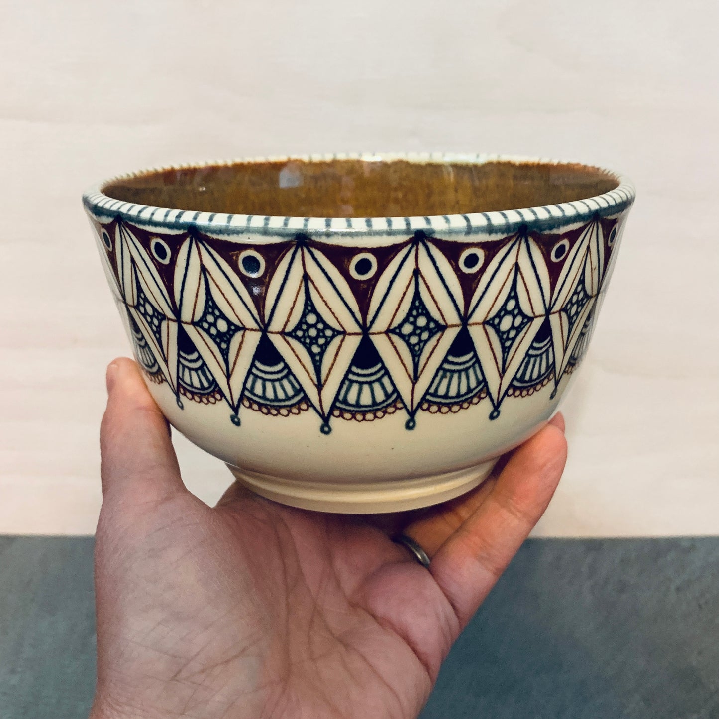 Art Deco Tangled Bowl