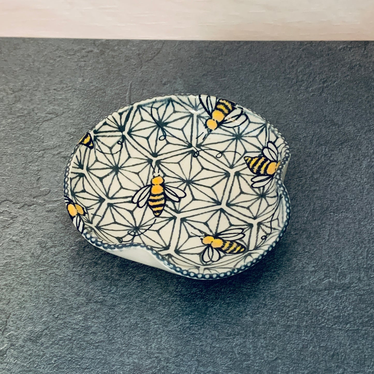 Honey Bee Spoon Rest
