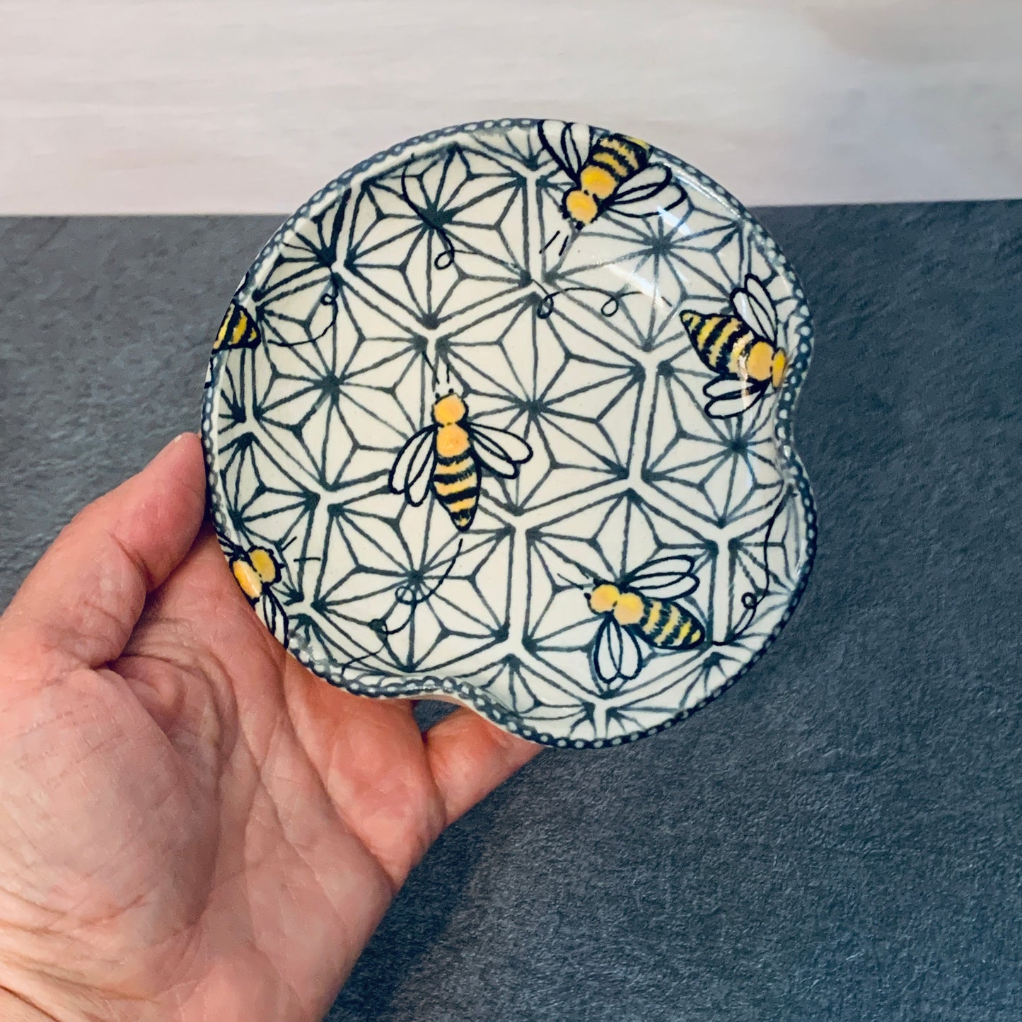 Honey Bee Spoon Rest
