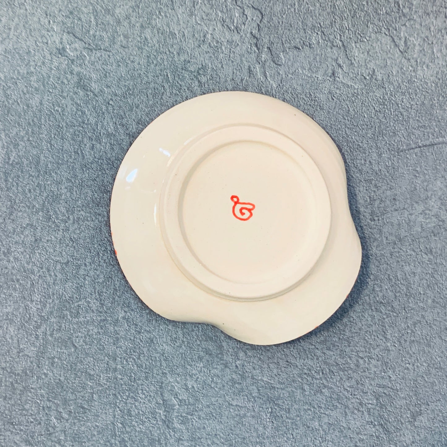 Geometric Red Spoon Rest