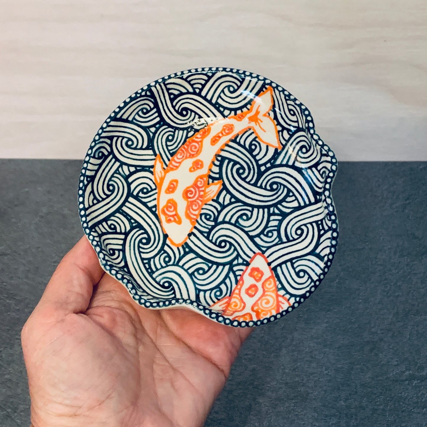 Koi Fish Spoon Rest