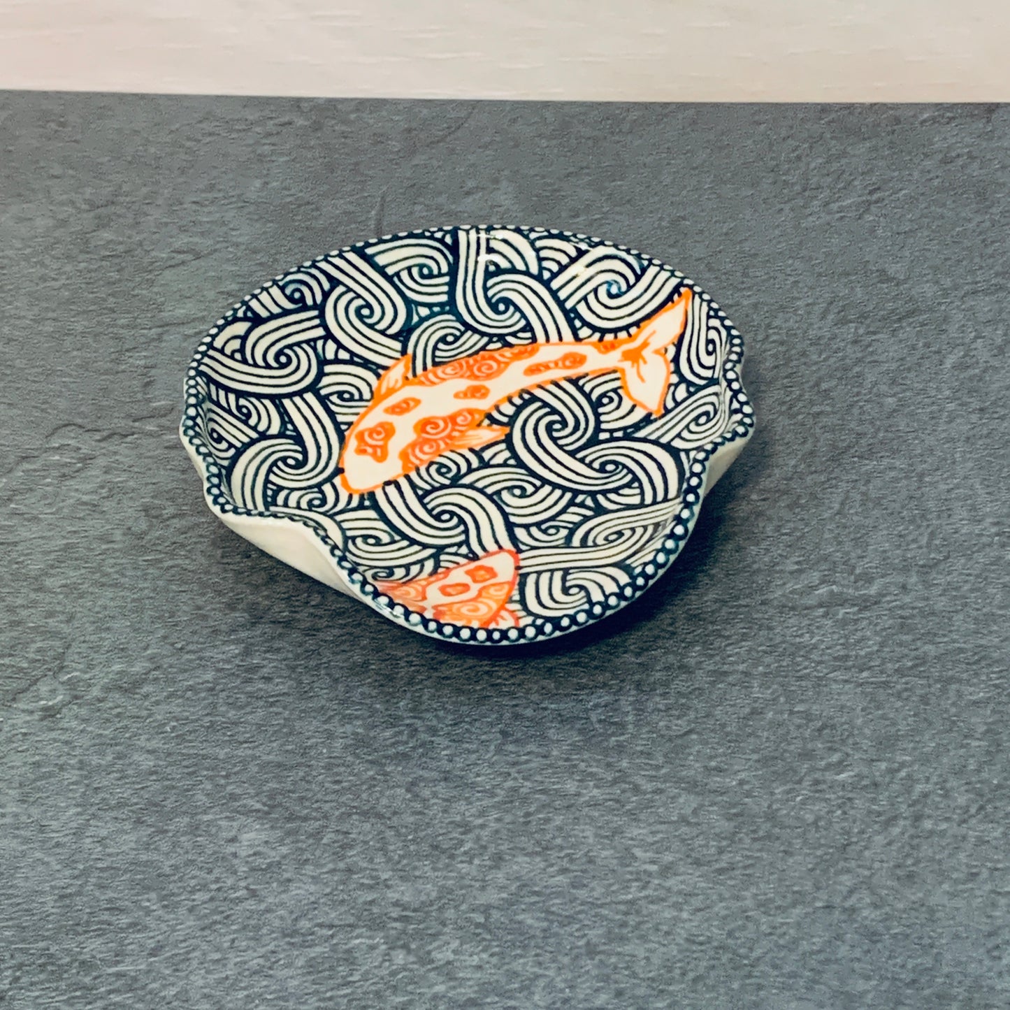 Koi Fish Spoon Rest