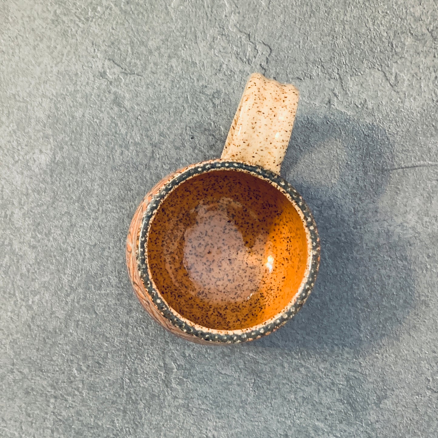 Orange and Red Tangled Mug