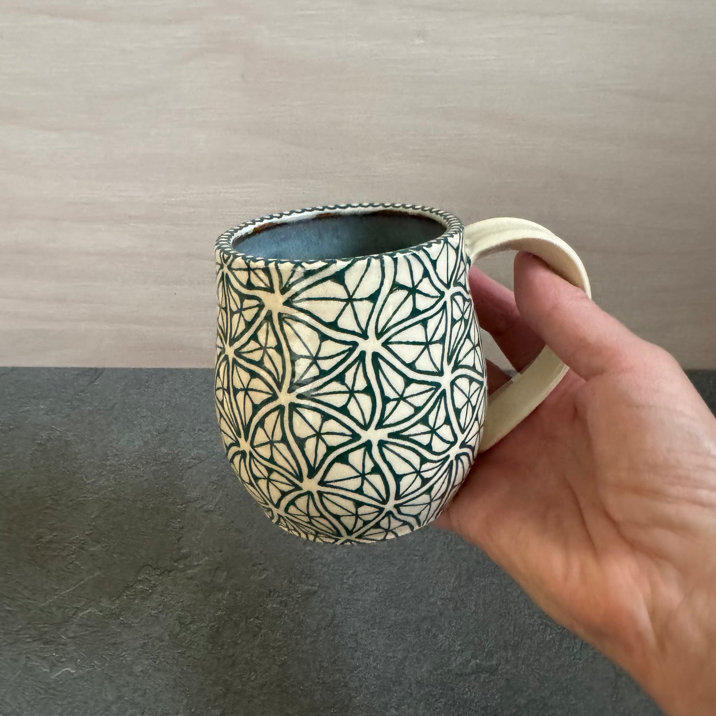 Triangles and Tangles Mug