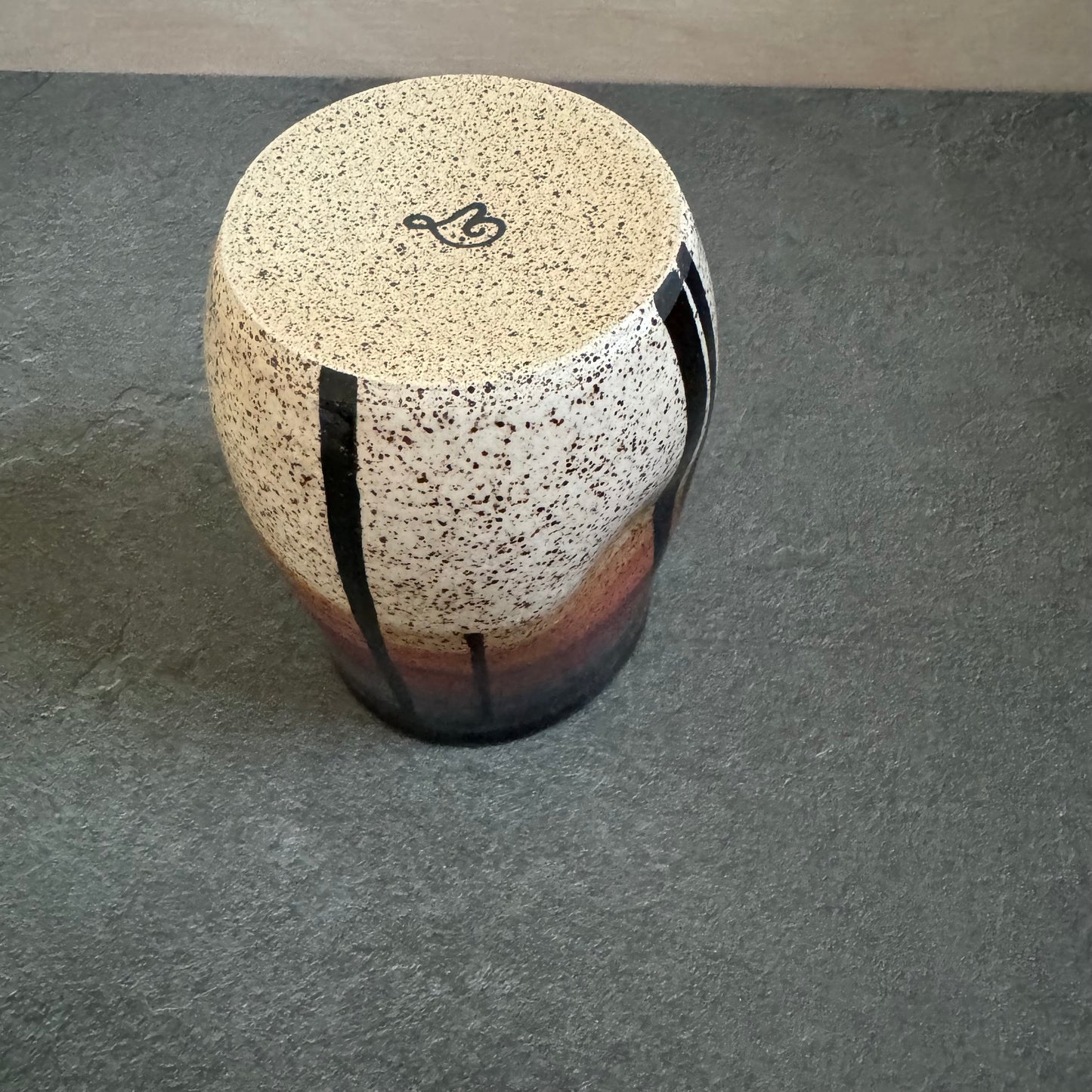 Oval Winter Night Tangled Cup