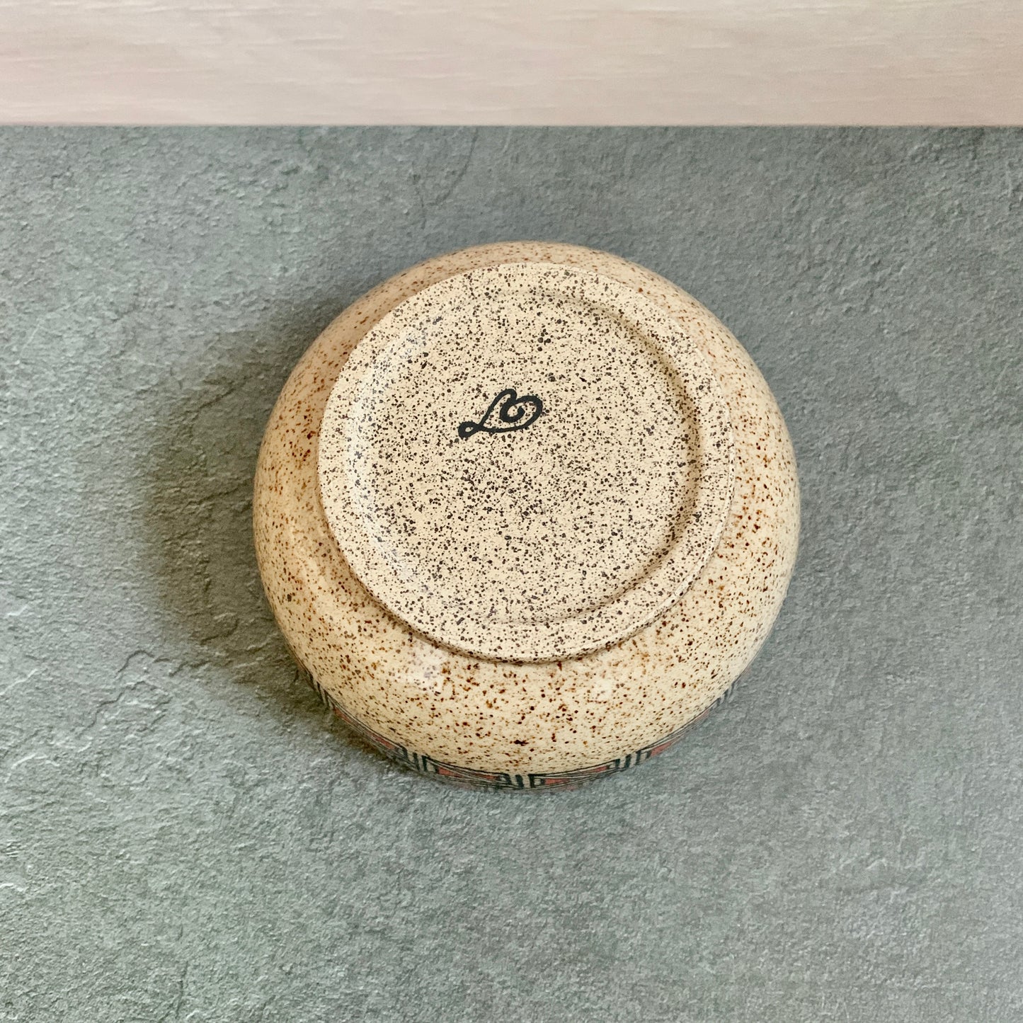 Geometric Border Bowl