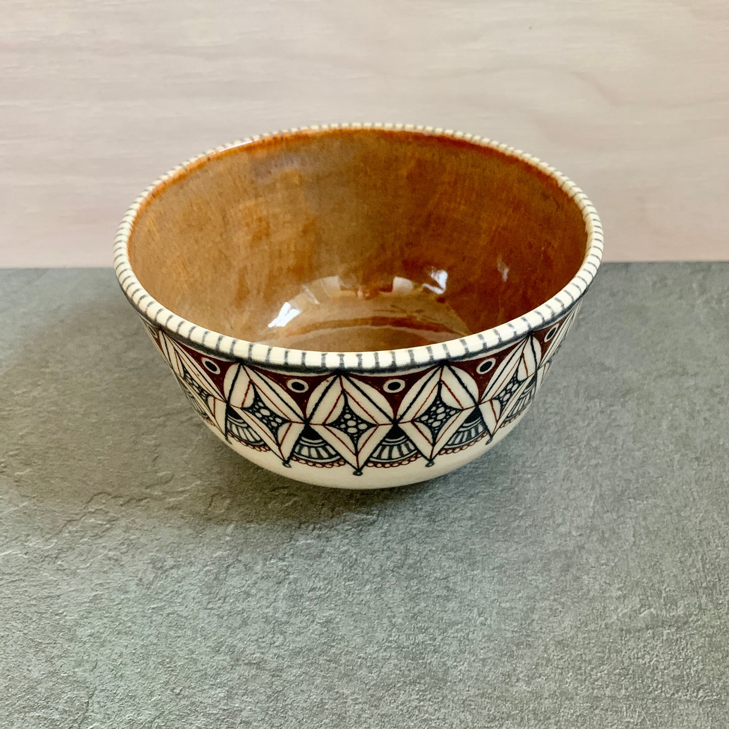 Art Deco Tangled Bowl