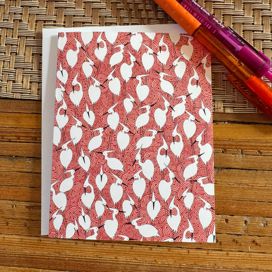 Birds of Whimsy Blank Note Card