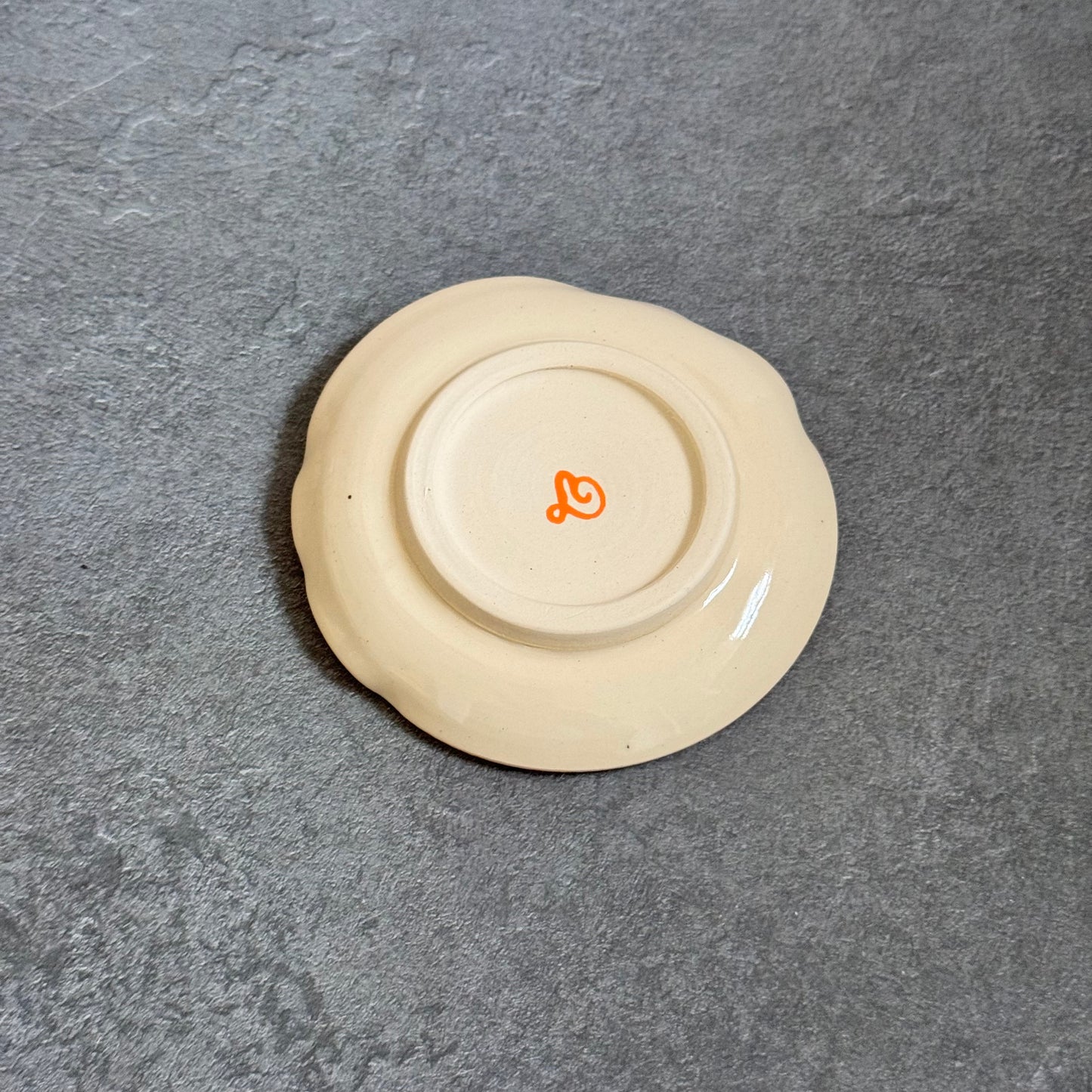 Yellow and Orange Spoon Rest