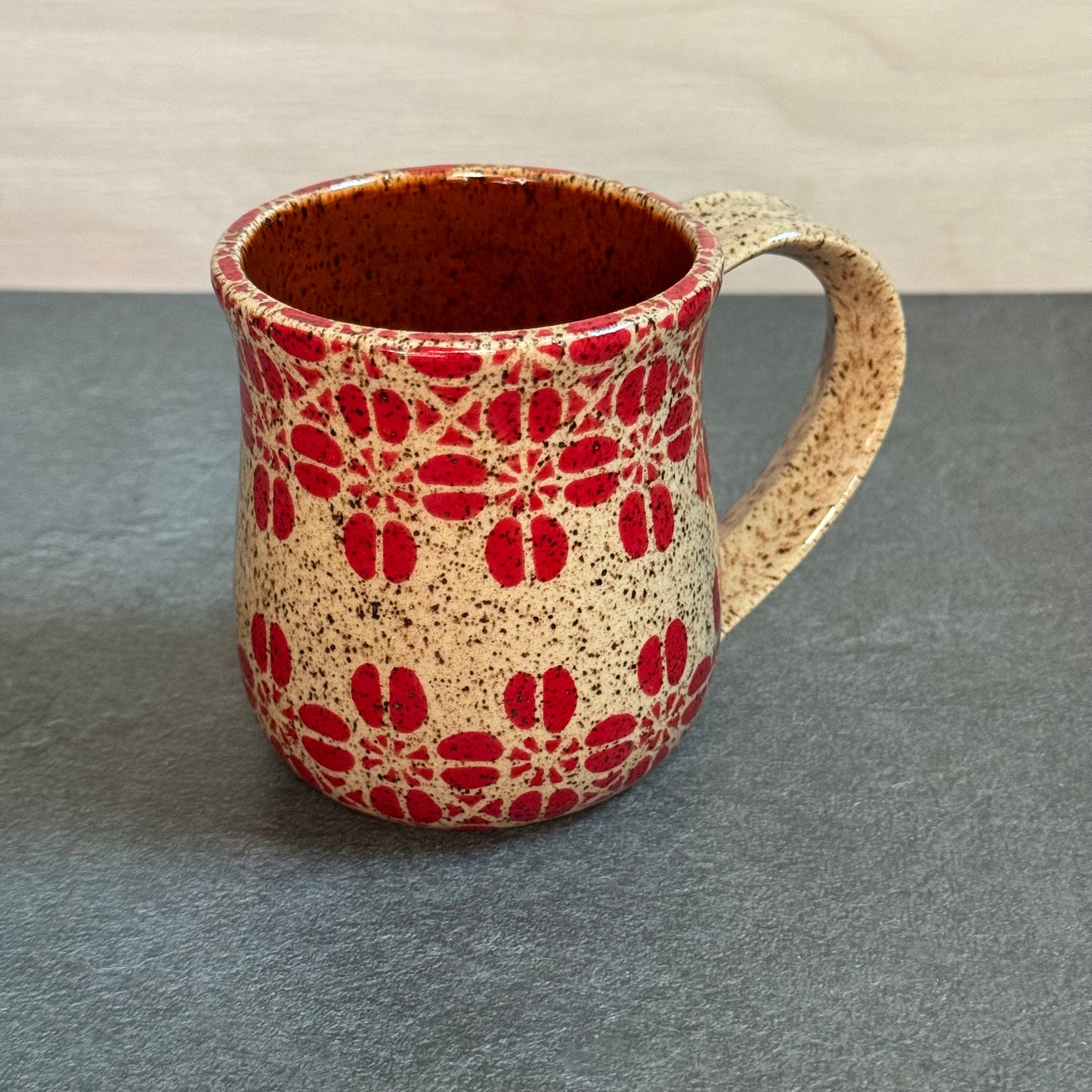 Red Tangled Mug