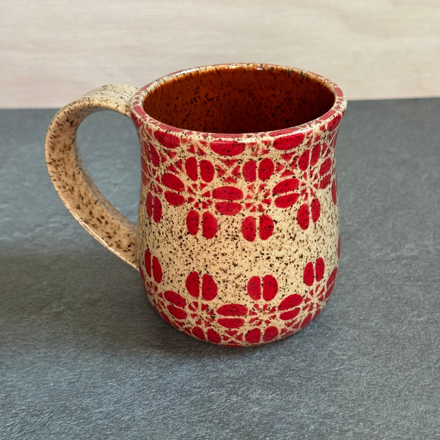 Red Tangled Mug