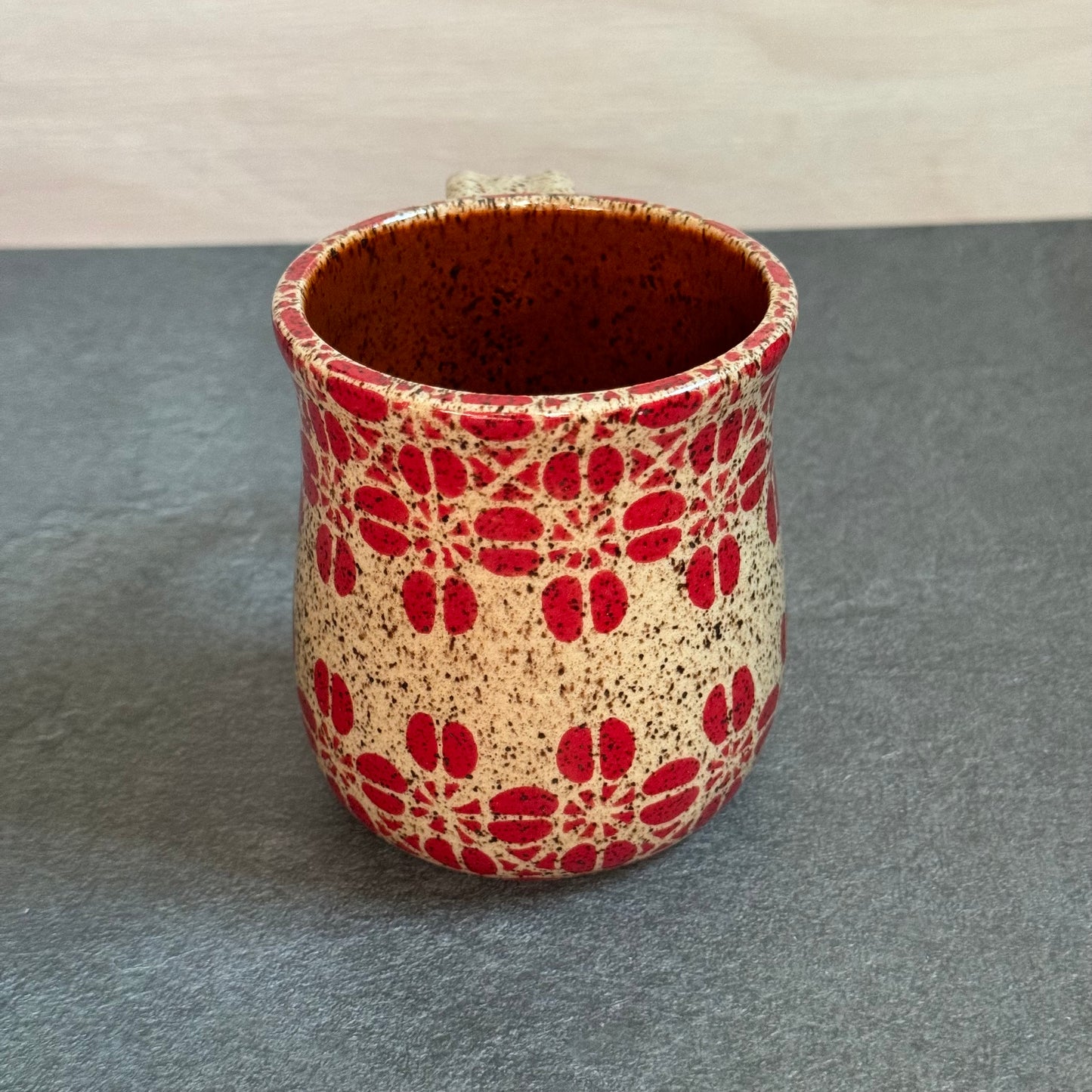 Red Tangled Mug