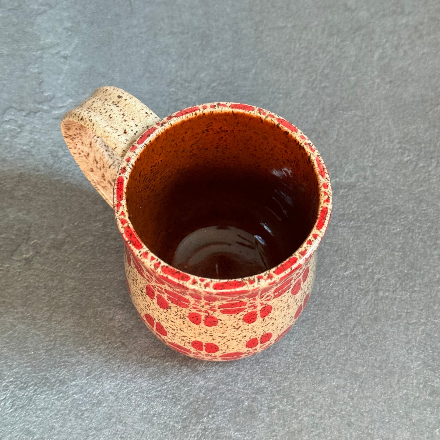 Red Tangled Mug