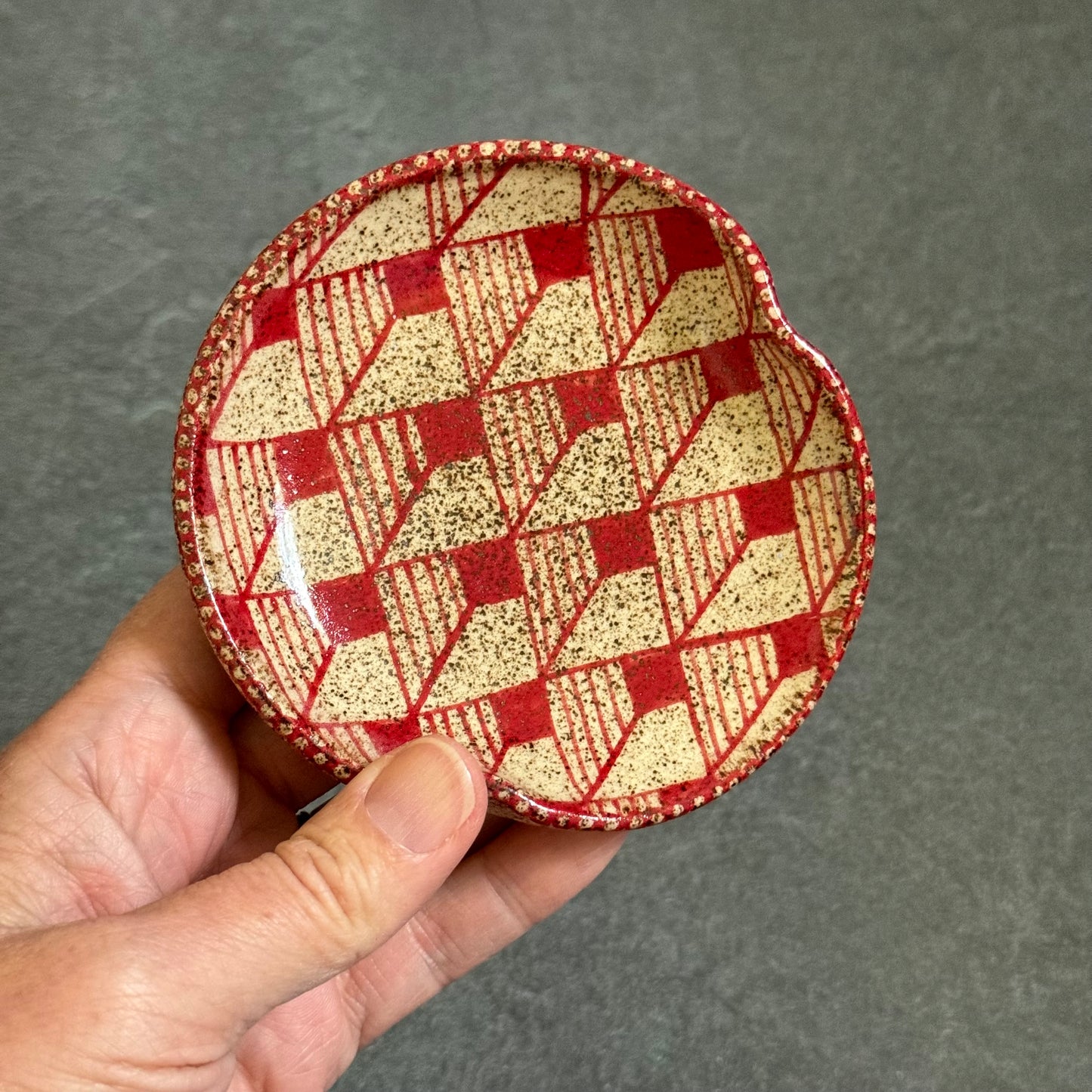 Tangled Red Spoon Rest