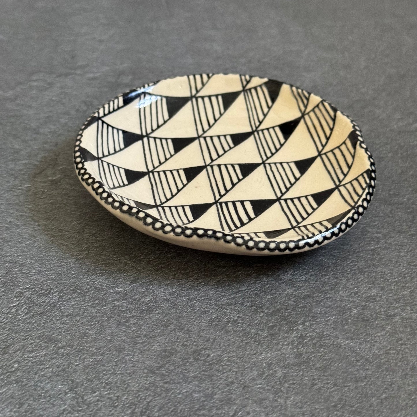 Tangled Triangles Spoon Rest