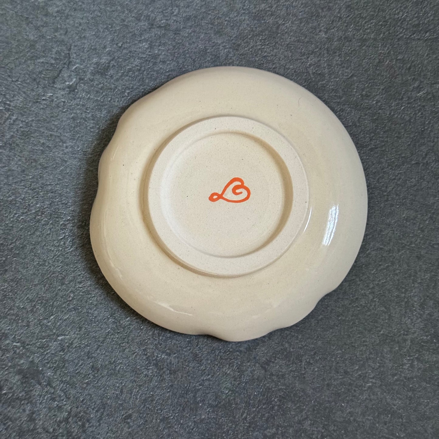 Red Orange Spoon Rest
