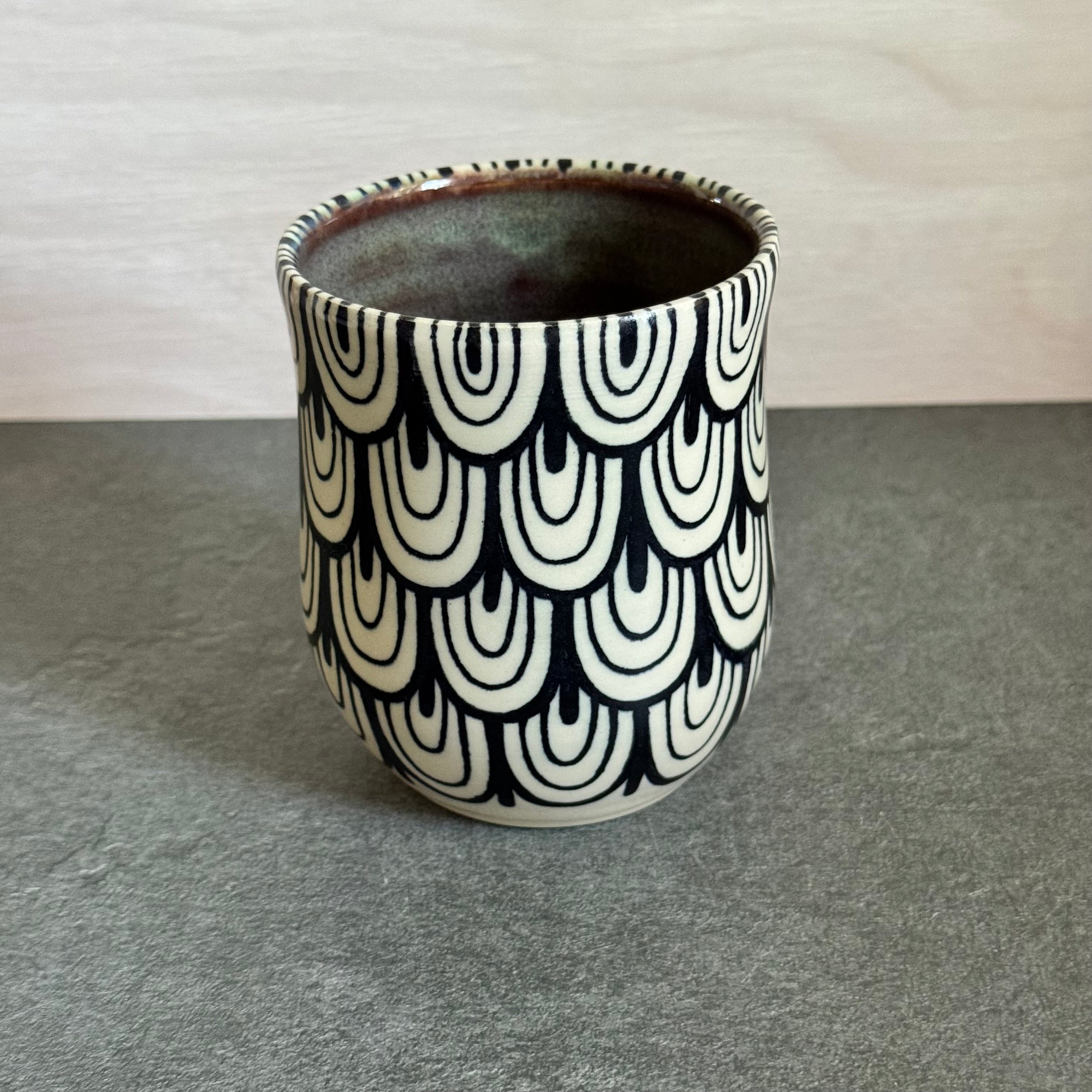 Scalloped Tangled Cup – Turning True Studios