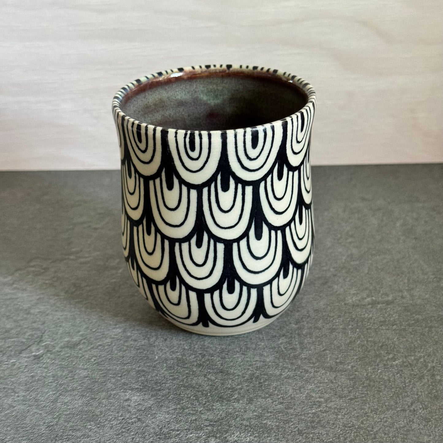 Scalloped Tangled Cup