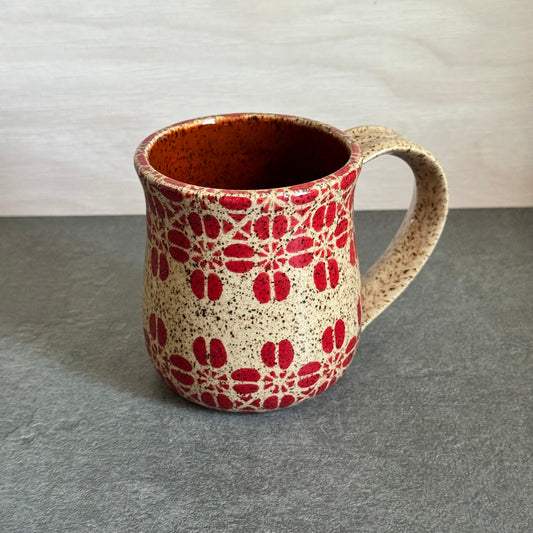 Red Tangled Mug
