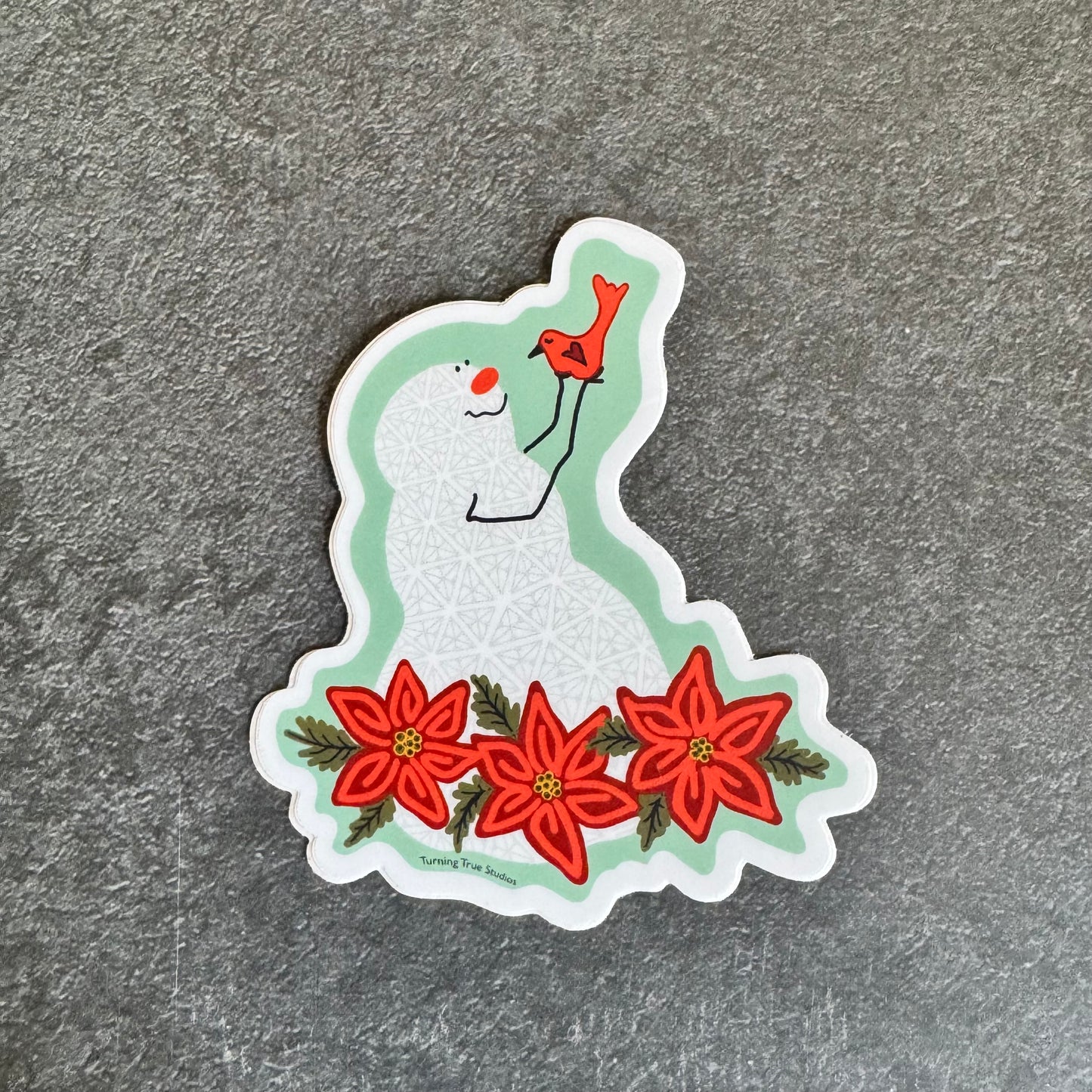 Snowman Sticker