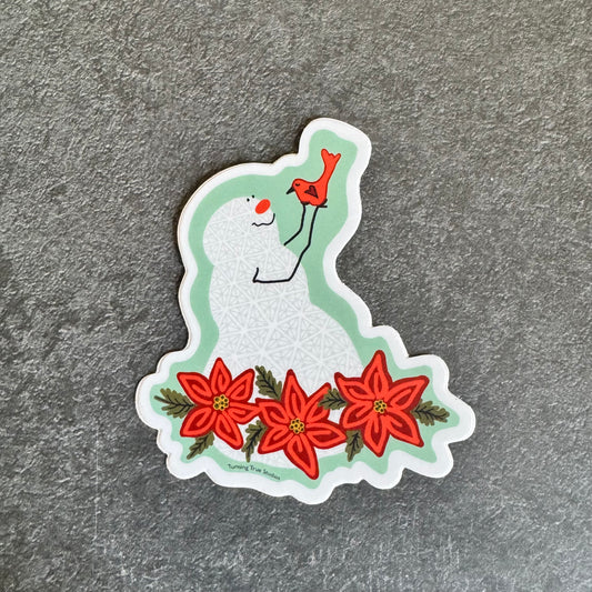 Snowman Sticker