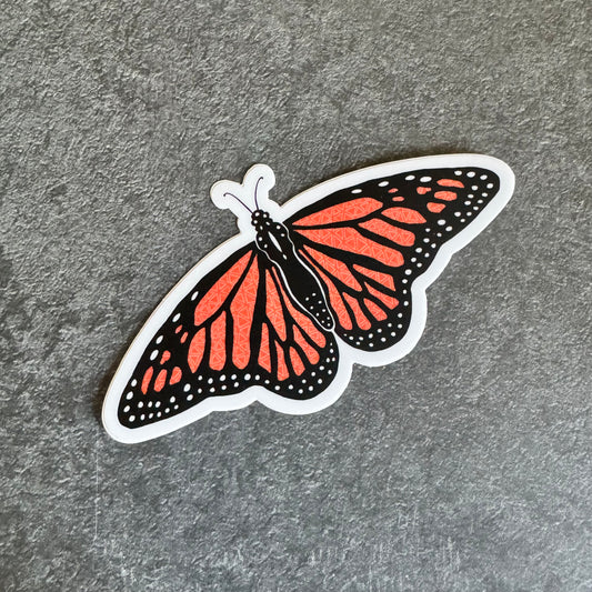 Monarch Butterfly Sticker