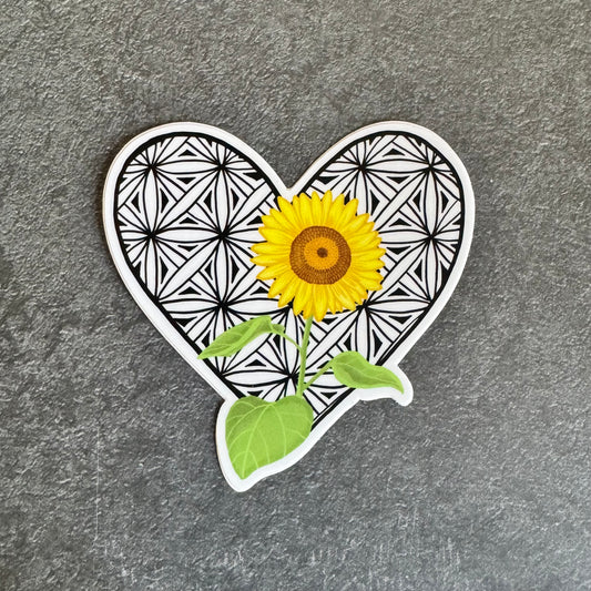 Sunflower Sticker