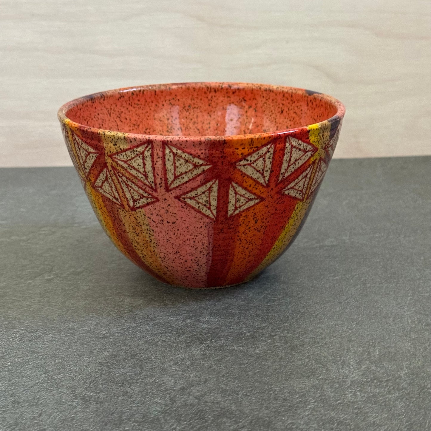 Dancing Triangles Bowl