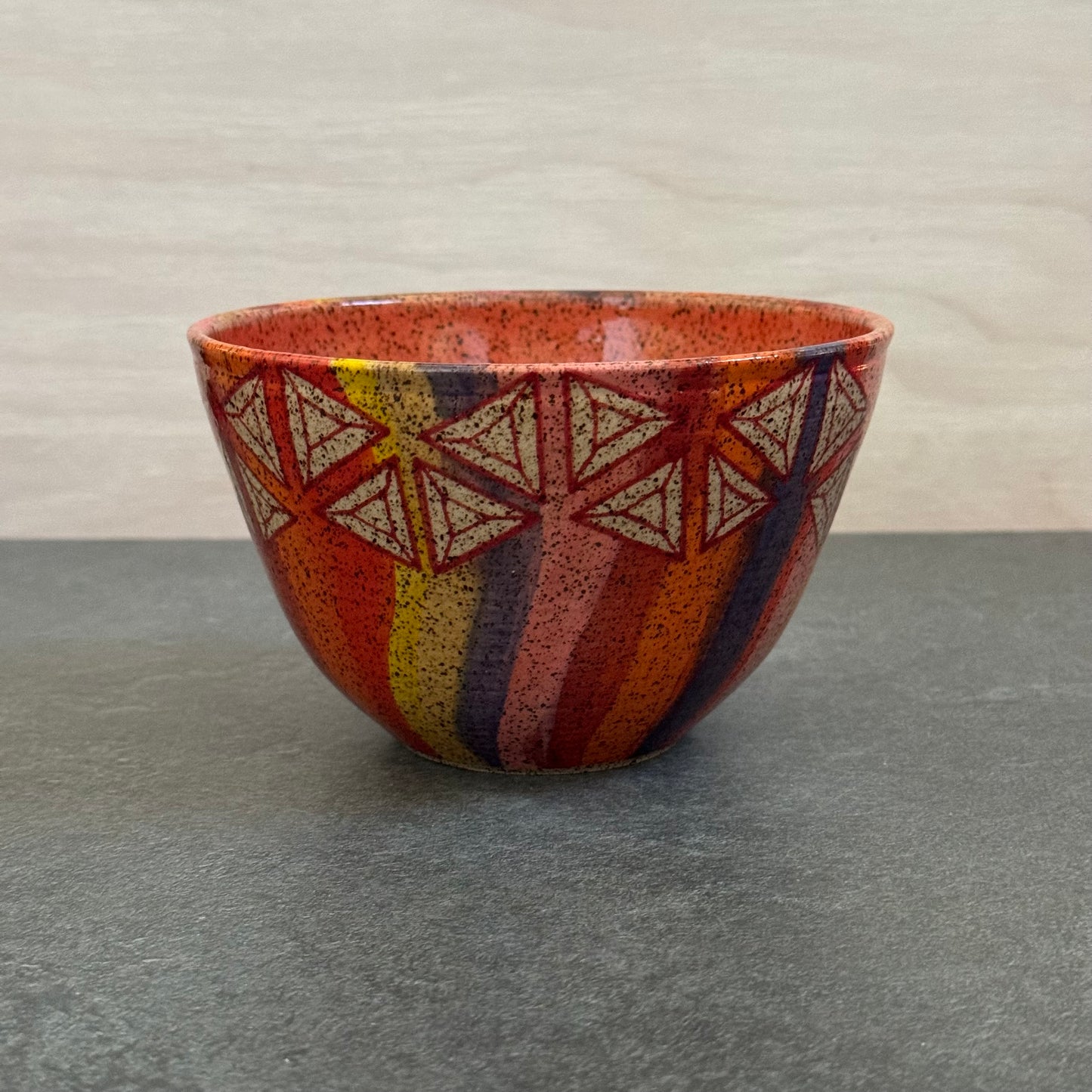 Dancing Triangles Bowl
