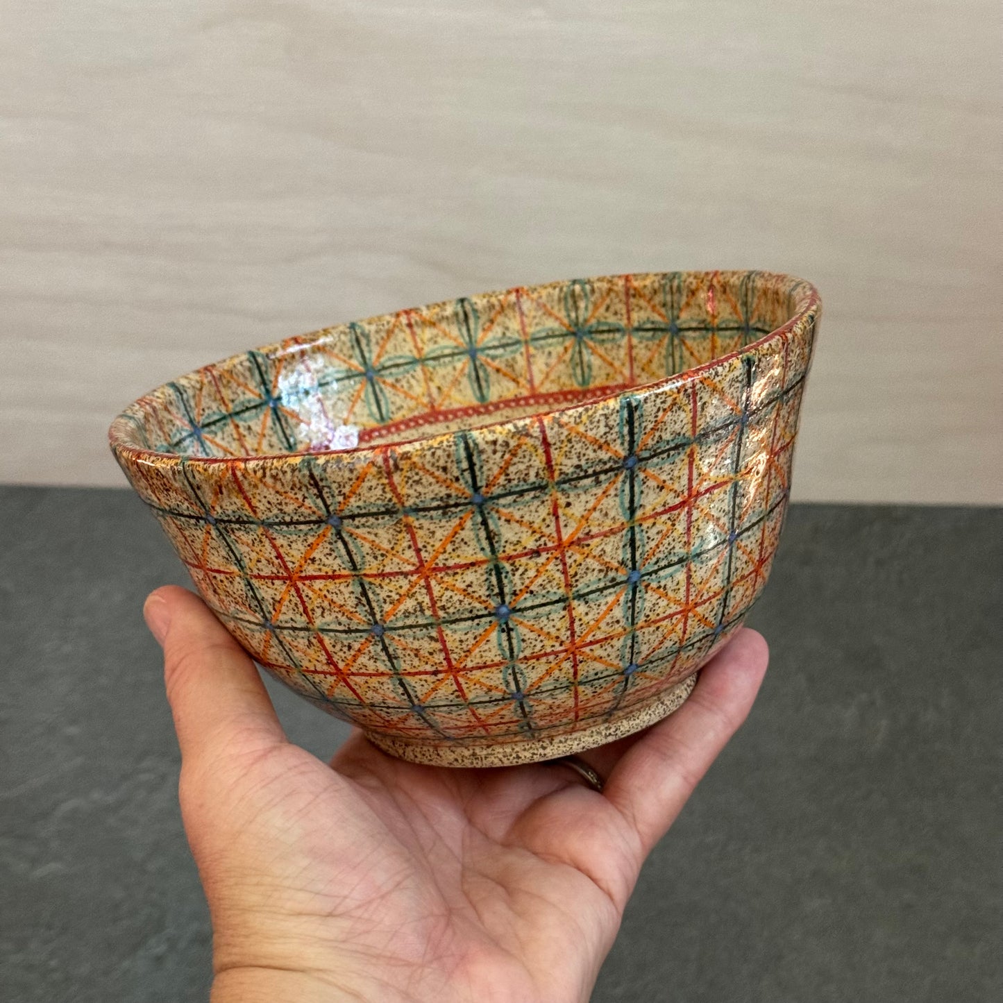 Tangles Inside and Out Bowl
