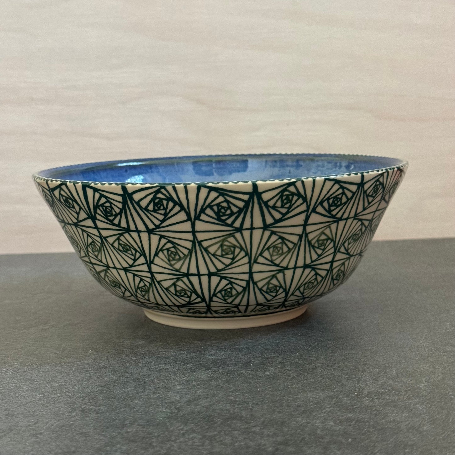 Blue and Green Bowl
