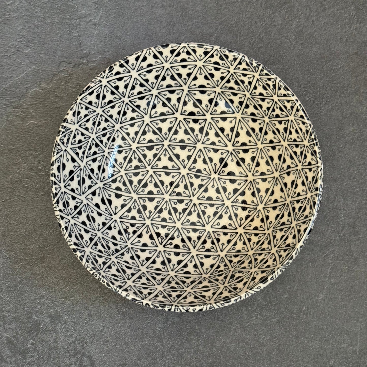 Tangled Triangles Bowl
