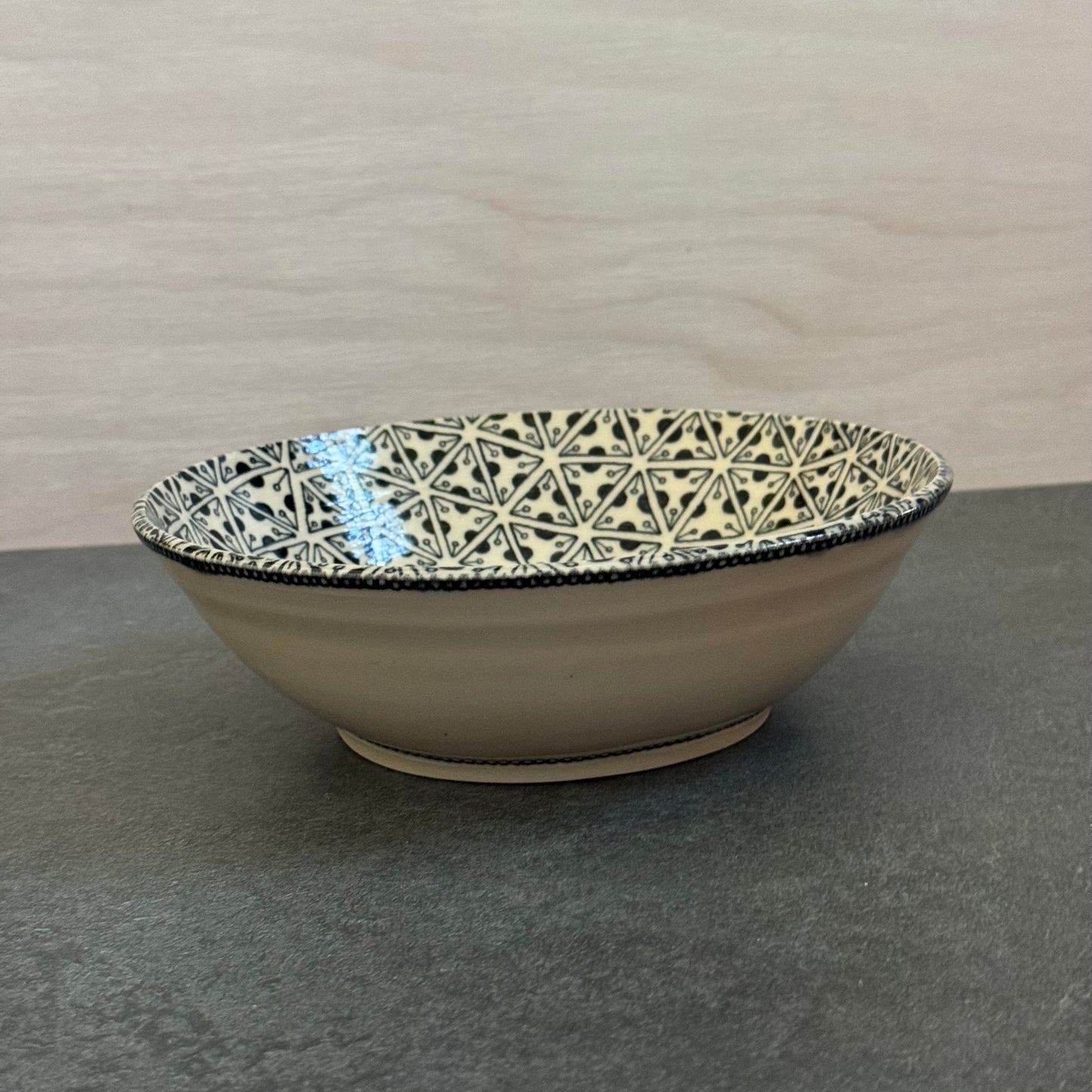 Tangled Triangles Bowl