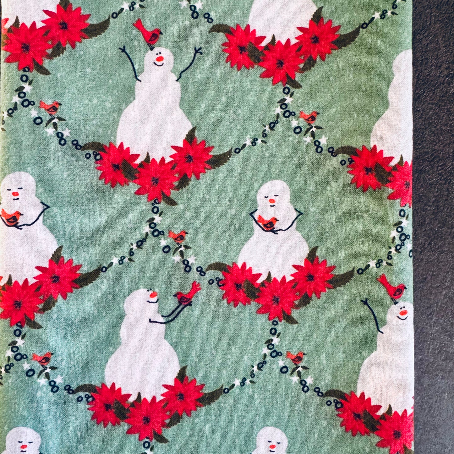 Snow Friends Tea Towel