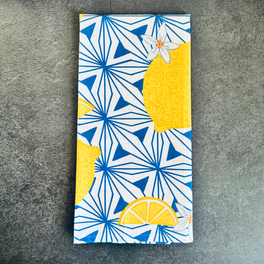 Lemons Tea Towel