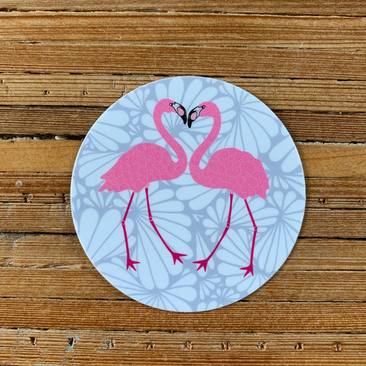 Flamingos Sticker
