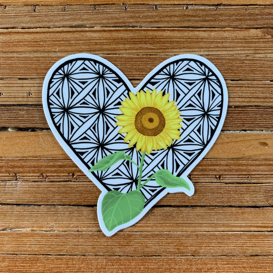 Sunflower Sticker