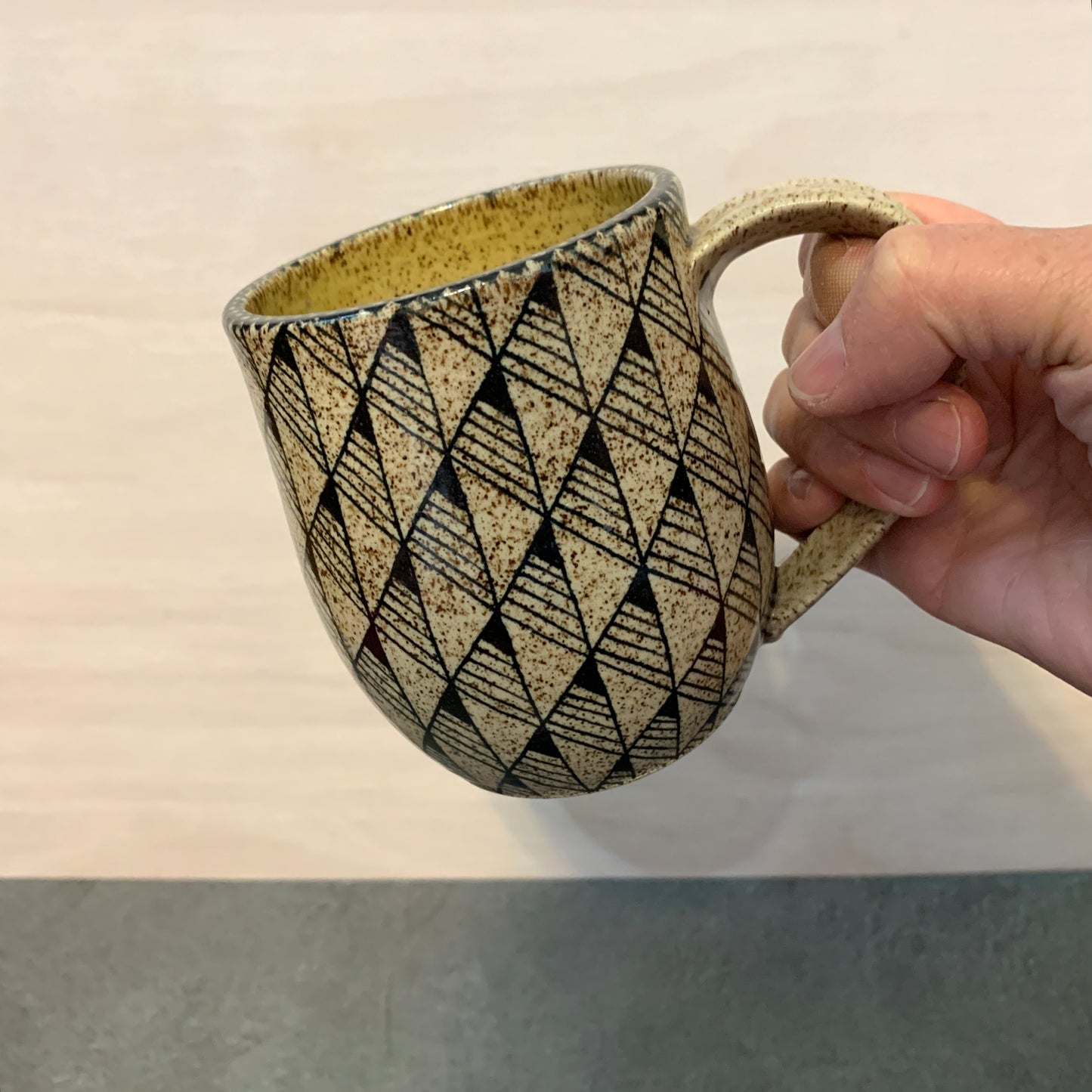 Triangles Geometric Mug