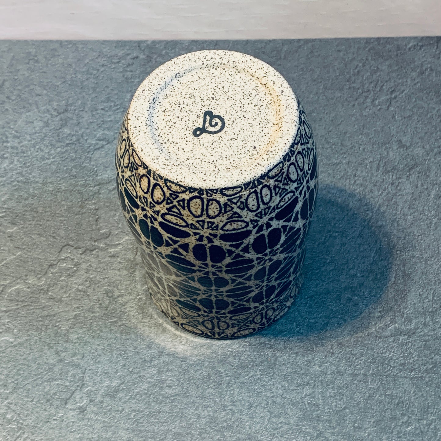 Tangled Blue Green Cup
