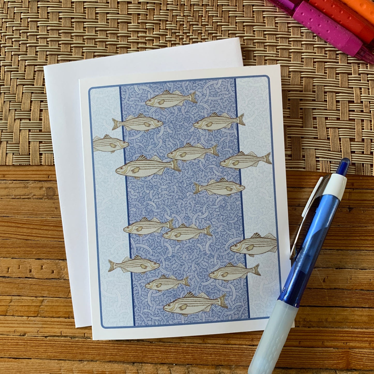 Rockfish Blank Note Card