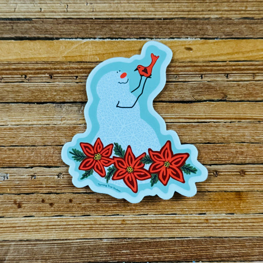 Snowman Sticker